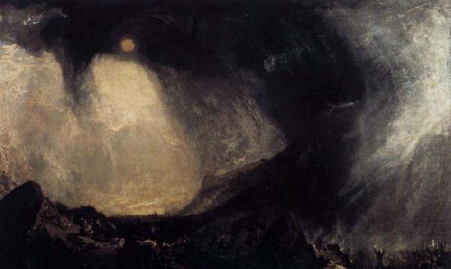 Snow Storm, Hannibal and his Army Crossing the Alps, Joseph Mallord William Turner